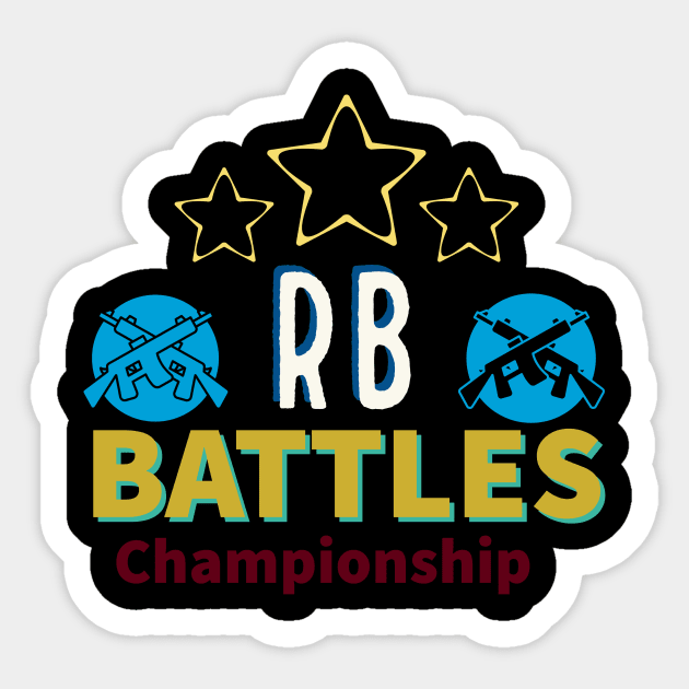 Rb battes championship Sticker by Medregxl